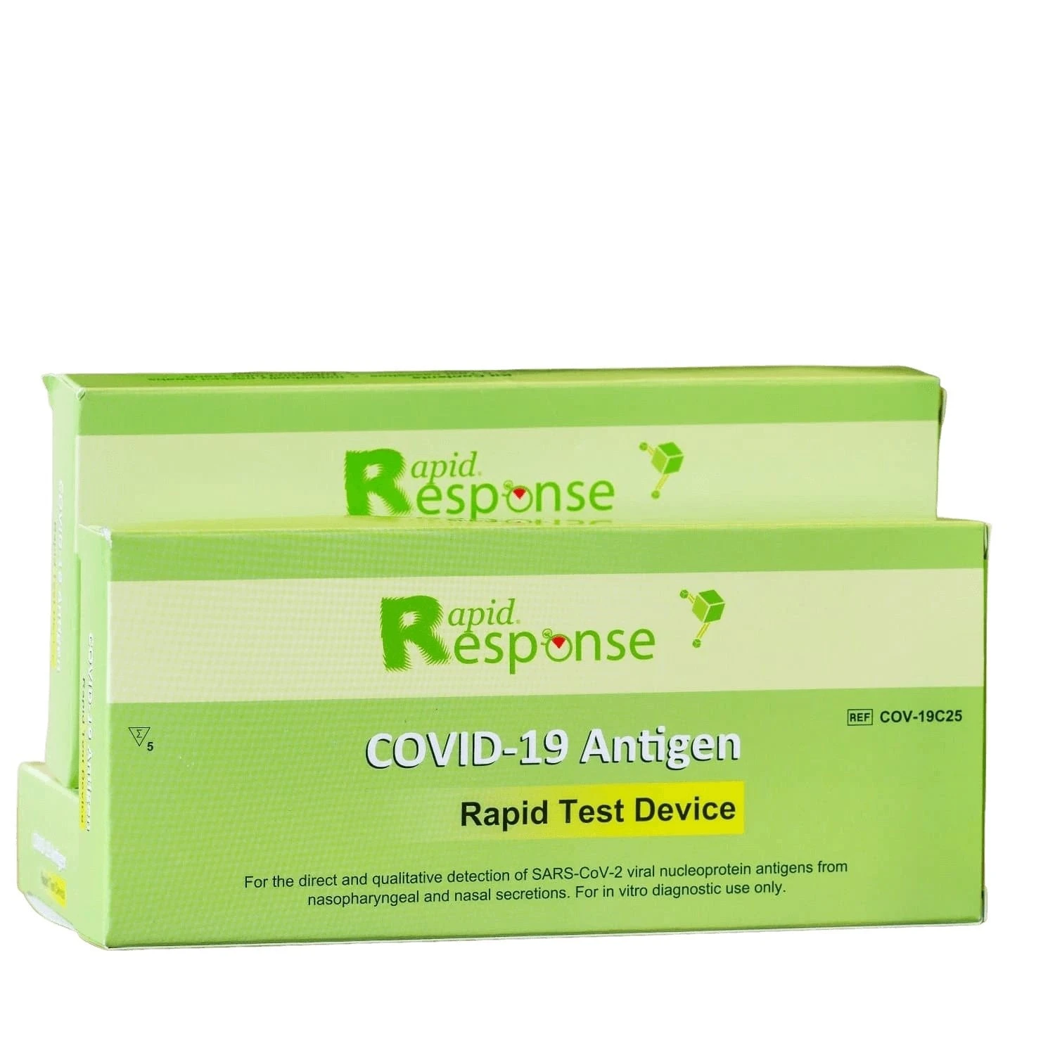 Dispositif de test rapide d'antigène COVID-19, test nasal/nasopharyngé, BTNX (boite de 5) - MedSecare