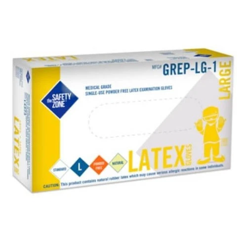 Gants d'examen médical en latex 4.5 mil (caisse de 1000) - MedSecare