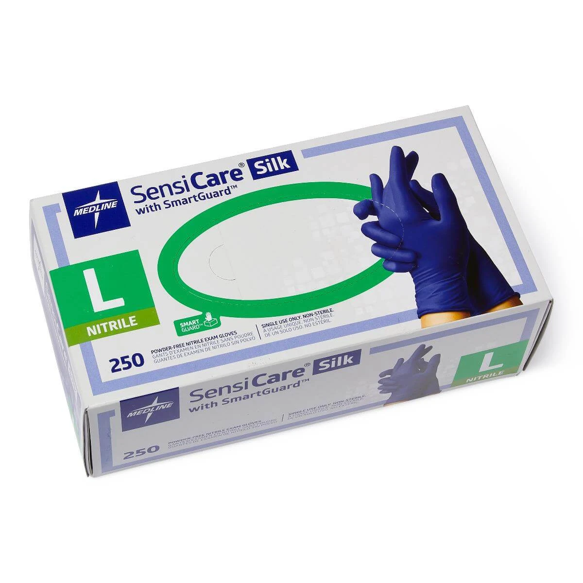 Gants d'examen médical en nitrile 2.4 mil (caisse de 2500) - MedSecare