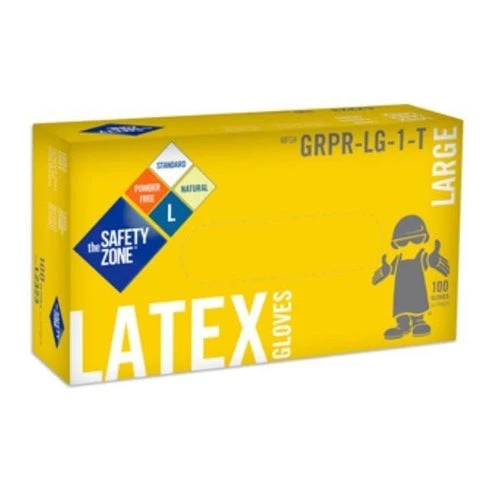 Gants en latex non-médicaux 4 mil (caisse de 1000) - MedSecare