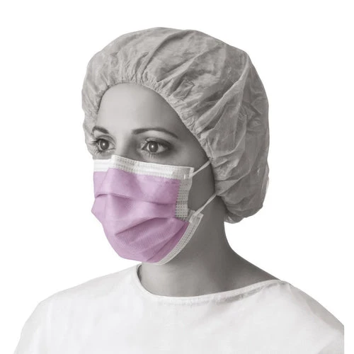 Masque procédural avec mousse *ANTIBUÉE* ASTM niveau 3 (caisse de 300) - MedSecare